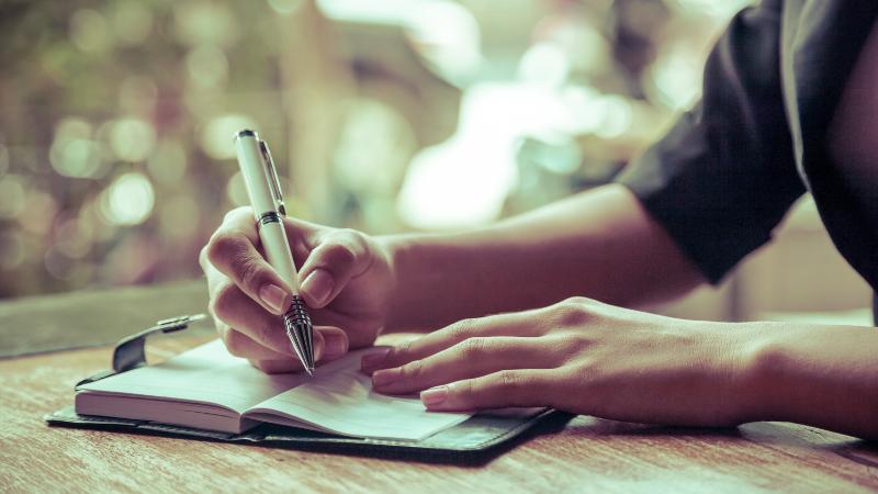 writing in journal
