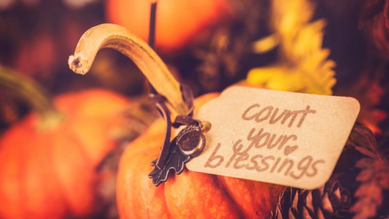 count your blessings