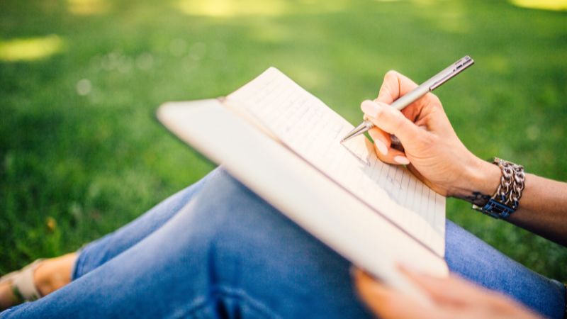 writing in journal